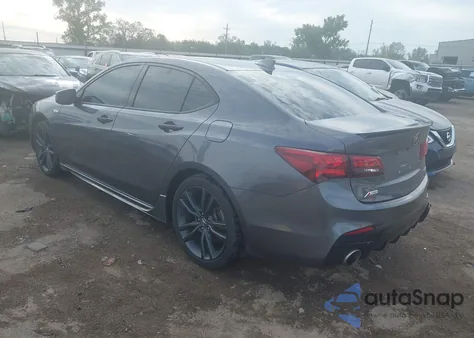 2018 Acura Tlx Tech A-Spec Pkgs z USA, uszkodzony, nr VIN 19UUB3F63JA001567
